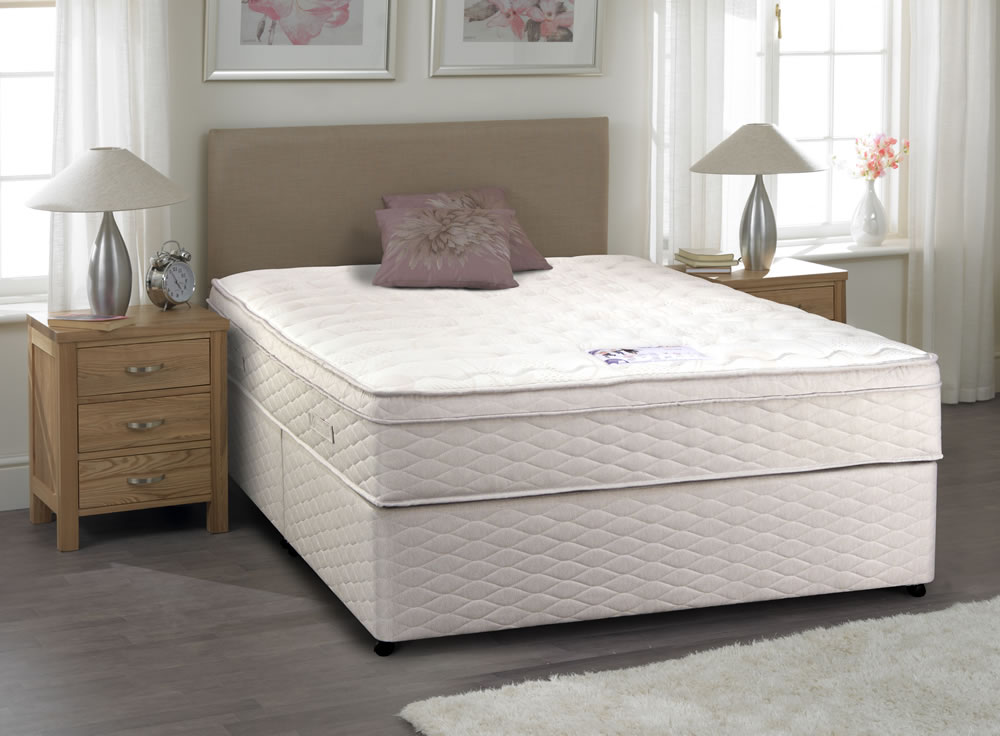 Slumberland Sonata Memory Divan Bed, King Size,