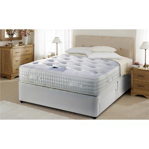 Slumberland Stardust Memory 4FT6 Double Divan Bed