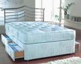 SLUMBERLAND worcester divan with optional broadway headboard