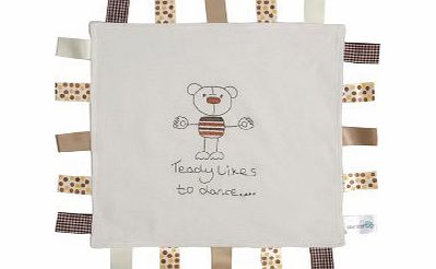 Slumbertag  Baby Comforter Security Blanket Dancing Bear
