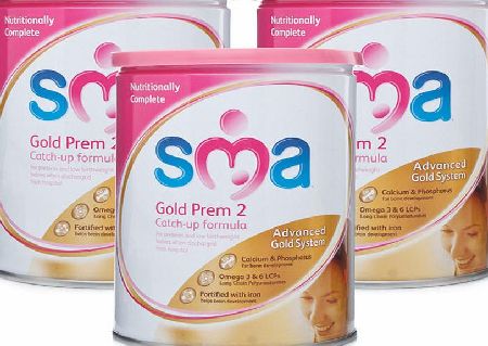 SMA Nutrition SMA Gold Prem 2 Formula Triple Pack
