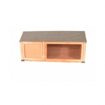 Small Animal Apex Roof Plywood Hutch L30 D16 H24