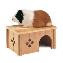 Small Animal Ferplast Wooden Guinea Pig House 26X18.5X13.5Cm