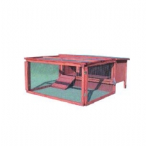 Small Animal Flat Pack Rabbit Hutch And Run 48 48