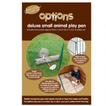 Small Animal Options Deluxe Play Pen 93 X 63 cm X 4 Panels