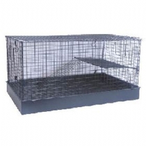 Small Animal Pennine Rat/Chinchilla Cage Double 69X43X46Cm
