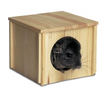 Small Animal Super Pet Chinchilla Wooden Hut 9X2.2X8