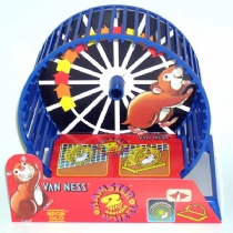 Small Animal Van Ness Hamster Wheel With Stand Single