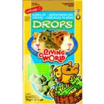 Small Animal Vitakraft Guinea Pig Drops X 9 Pack Vegetable 75G