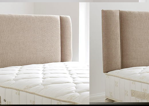 small Double Glendale Headboard - Mushroom