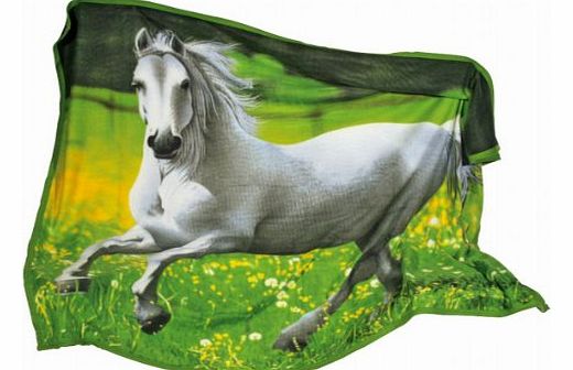 Small Foot Company 8070 Fleece Cover with Horse Motif