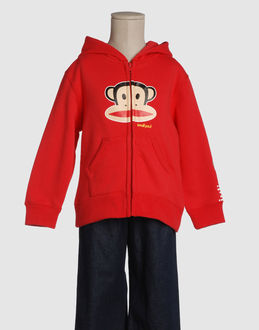 SMALL PAUL by PAUL FRANK FLEECETOPS Zip sweatshirts BOYS on YOOX.COM