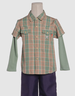 SMALL PAUL by PAUL FRANK SHIRTS Long sleeve shirts BOYS on YOOX.COM