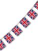 Small Plastic Bunting: Great Britain 3m