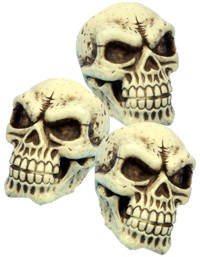 Small Skulls 5 Inch (Bag of 3)