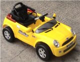 Yellow Ride On Battery Powered Mini Cooper with Full Function Remote Control