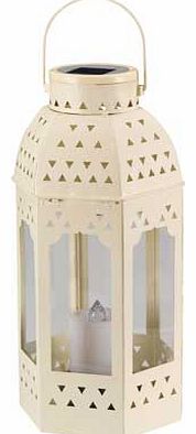 Marrakech Lantern Outdoor Light - Cream