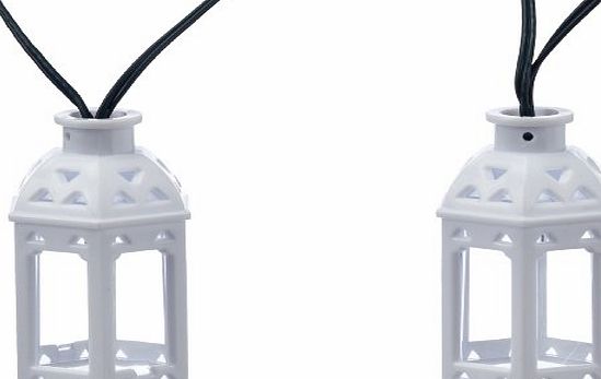 Smart Solar Moroccan Lantern Outdoor Light