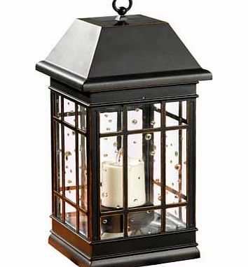 Smart Solar Seville Lantern Outdoor Light - Black