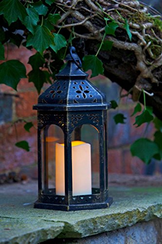 Smart Solar Smart Garden Battery Moroccan Lantern Candle