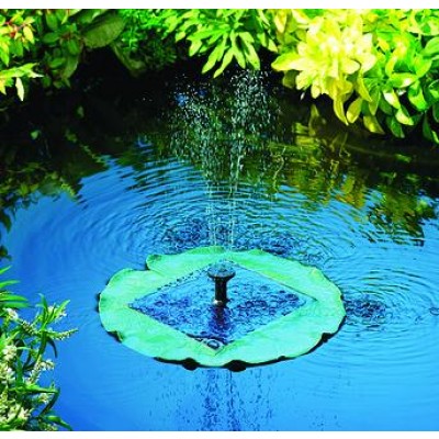 Solar Lily Fountain