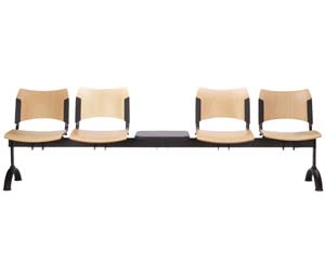 Smart wood 4 beam seat and table