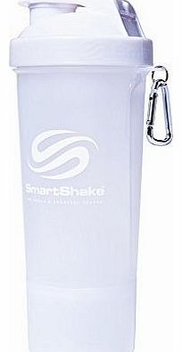 Smartshake  500ml White Slim Neon Shaker