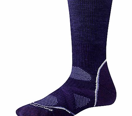 SmartWool PHD Outdoor Medium Crew Socks, Purple