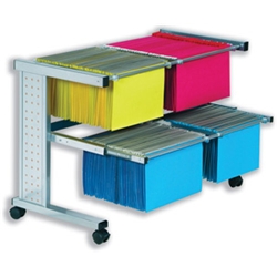 Suspension Filing Trolley Dual Level