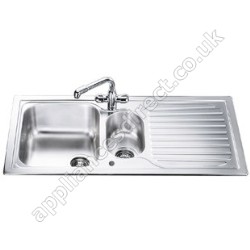Smeg Cucina 1 and a Half Bowl Sink with Reversible Drainer