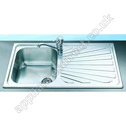 Single Drainer Inset Sink - Right Hand Drainer