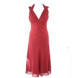 Smiffys Gina Bacconi Red Evening Dress - Size 16
