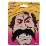 Smiffys Mexican Tash - Black