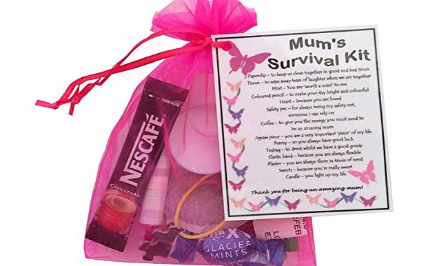 SMILE GIFTS UK Mums Survival Kit Gift (Great present for Birthday, Christmas or just because...)