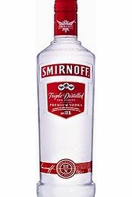 Smirnoff Red Label Vodka 70cl Bottle