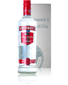 smirnoff Vodka Single bottle Gift Pack (70cl)