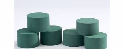 Smithers Oasis 3 x Cylinders of Oasis Floral Foam. For Fresh Flower Displays, Table Arrangements, Vases and Baskets.