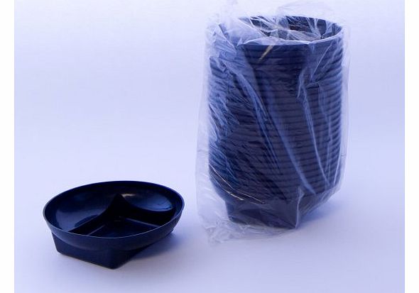 Smithers Oasis Green Plastic Square Round Bowls for Flower Arranging Pack of 25