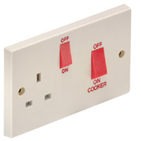 SMJ 45Amp Switched Cooker Control Unit