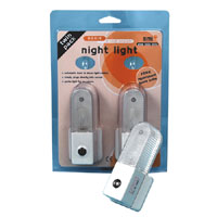 Basix Night Light With Spare Bulb 2Pck
