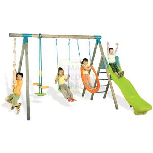 Smoby Borneo Wooden Swing Playcentre