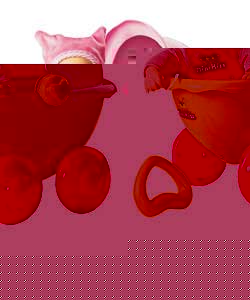 Smoby Mini Kiss Pull Along Carry Cot