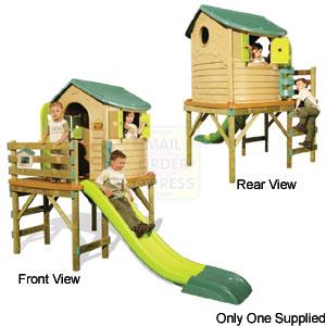 Smoby Woody Hut Playhouse Playcentre