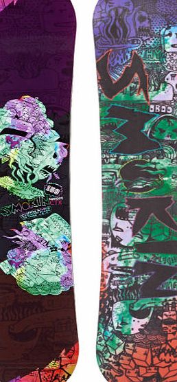 Smokin Mens Smokin Superpark Snowboard - 159cm