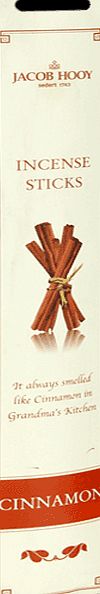Smooze Jacob Hooy Incense Sticks Cinnamon 24 Sticks -