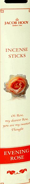 Smooze Jacob Hooy Incense Sticks Evening Rose 24 Sticks