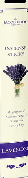 Smooze Jacob Hooy Incense Sticks Lavender 24 Sticks -