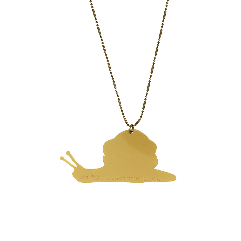 Snail Necklace