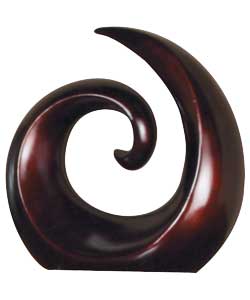 Snail Swirl Sculpture - Bronze