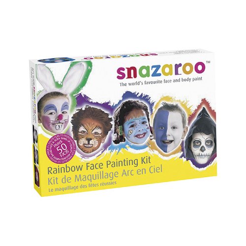 Snazaroo - Face Paints - Rainbow Face Painting Kit